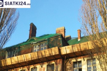 Siatki Mosina - Siatki zabezpieczające stare dachówki na dachach dla terenów Mosiny