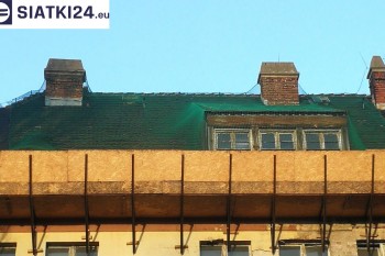 Siatki Mosina - Zabezpieczenie elementu dachu siatkami dla terenów Mosiny