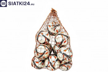 Siatki Mosina - Siatkowy worek na piłki do użytku na hali sportowej i boisku dla terenów Mosiny